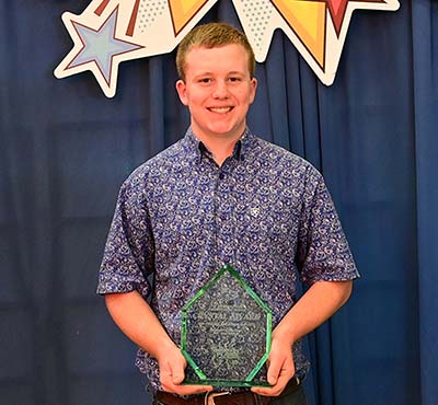 Crystal Award Boy